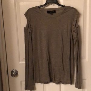 Green long sleeve top